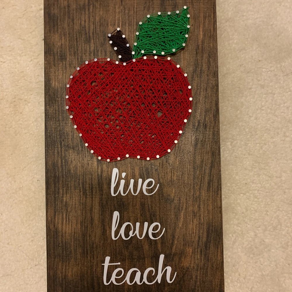 Live Love Teach Sign